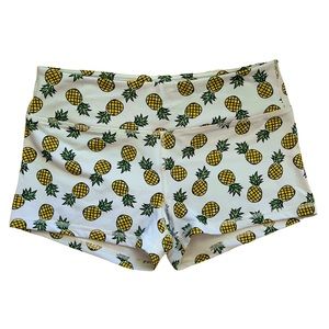 {Savage Barbell} Pineapple Compression Shorts